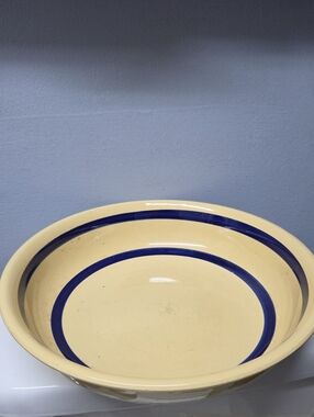 Vintage Watt Pottery Spaghetti Serving Bowl